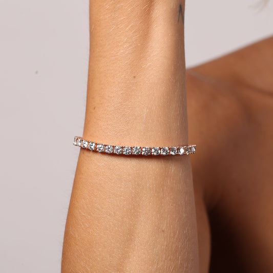 צמיד טניס מויסנייט 0.3 קראט - VVS1 צבע D